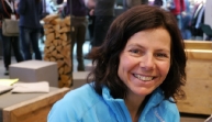 Gerlinde Kaltenbrunner auf der ISPO