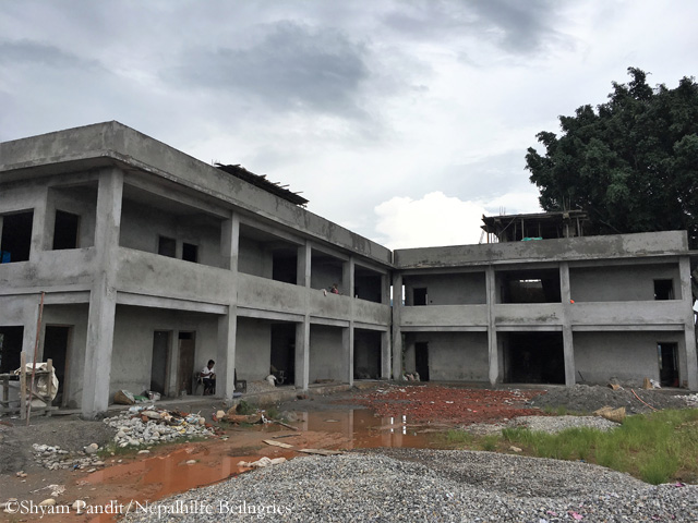 Baustelle Thulosirubari, August 2017