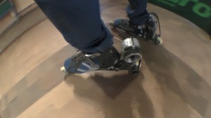 Schuhe mit Raketenantrieb