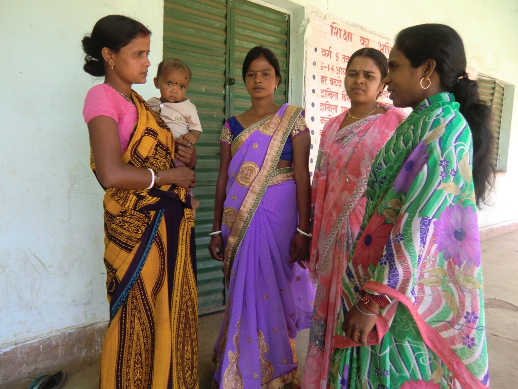 Chetanbari’s barefoot auditor, Poonam Devi, 25, is always accessible for help and advice to the women in the village. (Credit: Ajitha Menon\WFS)